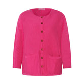 MANSTED KENYA CARDI- FUCSHIA
